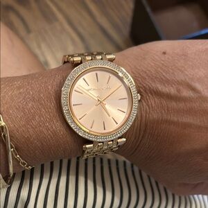 Michael Kors Rose Gold Watch Elegant Accessories